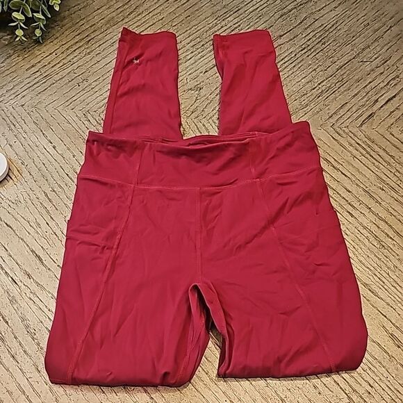 IDYLLWIND burgendy red leggings size M Miranda Lambert - Picture 12 of 12
